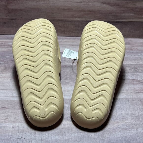 Adidas Adicane Slide Sandals US Mens 9/10 WMN Beige Lightweight Casual - Picture 3 of 4